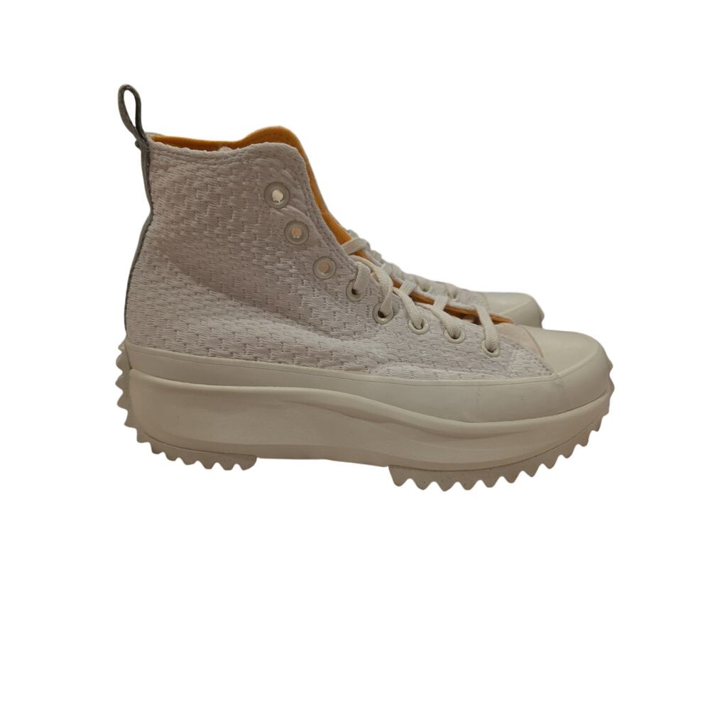 Converse Chuck Taylor All Star Move Platform High Top Knit Cream Womens Sneakers